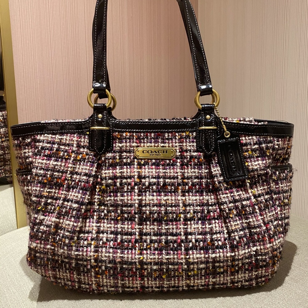 BRAND NEW Coach Tweed Purse